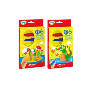 پاستل کرایون مدادی 6 رنگ