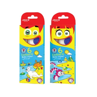 آبرنگ 6 رنگ